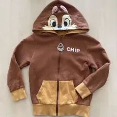 チップ フード付きパーカー　130 BABYDOLL