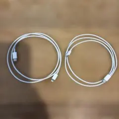 Lightningケーブル 2本セット　純正