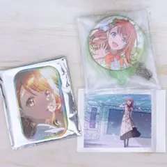 プロセカ 花里みのり スクエア缶 缶バッジ カード