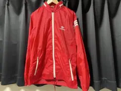 adidas アディダスACミラン ナイロンジャケット 91-92 古着アディダスACミランアンセムナイロンジャケット サッカー 薄手超