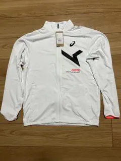 asics トレーニングジャケット XL ホワイト