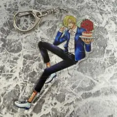 ONEPIECE サンジ タワー限定 バースデー アクリルキーホルダー