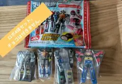 スーパー戦隊 DXロボチャーム＆チョコボーロ　4種