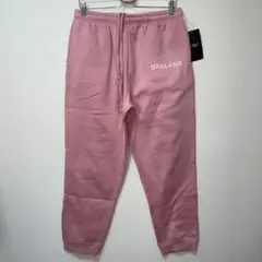 新品　裏起毛　ジョガーパンツ　スウェットズボン　ピンク　カジュアル　4L