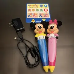 DWE ディズニー英語システム ミッキー ミニーマジックペン 最新版 Y6-1