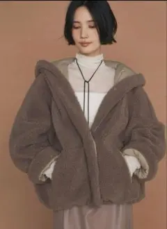 ファーコート ブルゾン