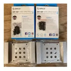 未使用 ORICO マウンタ 放熱 アルミ HDD SSD 変換 ブラケット