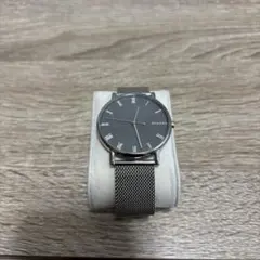 SKAGEN グレー アナログ 腕時計