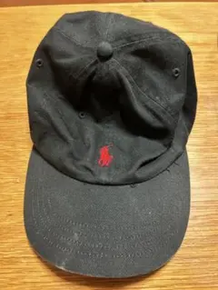 POLO 黒いベースボールキャップ