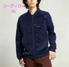 adidas コーディロイ SST トラックトップ　 ネイビー　XL　新品
