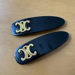 ブラック　ヘアクリップ セット