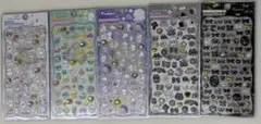 KAMIO JAPAN ジュエルプチドロップ シール 5種セット