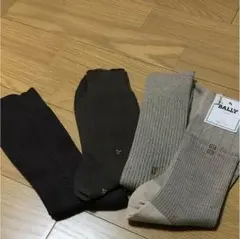 紳士用ビジネス靴下  茶系 4足24から26cm