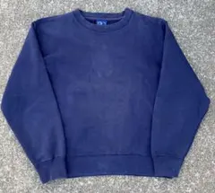 短丈　00s DISCUS 無地スウェット ネイビー ノームコア　ディスカス