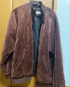 BRTH BREATH ヴィンテージ ブラウン ジャケット ベロアジャージ