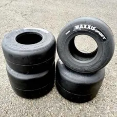 【新品】MAXXIS マキシス レーシングカートタイヤ MS1 1セットのサムネイル