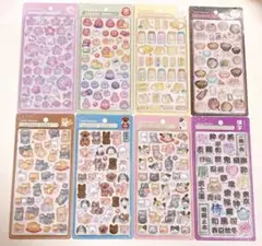 新柄　クーリア　ボンボンドロップシール　和柄　8点セット