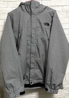 THE NORTH FACE ノベルティスクープジャケット ギンガム/メンズM
