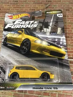 ホットウィールホンダシビックEG ワイルドスピード　fast&furious