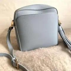 使用感なし 水色 ショルダーバッグ