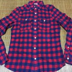 アバクロ チェックシャツ