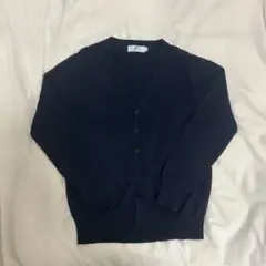 学生　セーター　ネイビー
