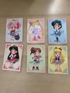 セーラームーンR カード 6枚セット