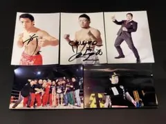 桜庭和志サイン入フィギュア＋パネル　PRIDE RIZINプロレス 桜庭和志サイン入フィギュア＋パネル PRIDE RIZINプロレス