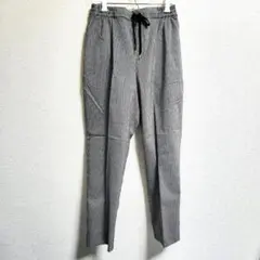 美品 アダストリア レディースイージーギンガムチェックパンツ L