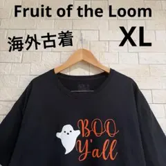 海外古着　フルーツオブザルーム　オーバーサイズTシャツ　サイズXL