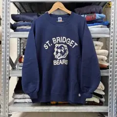 90s usa製 RUSSELL ATHLETIC 前V スウェット