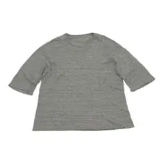 AURALEE ハーフスリーブシームレスTシャツ　グレーのサムネイル