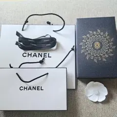 CHANEL】空箱2個 ショッパー3枚 リボン2本 ギフトセット - メルカリ