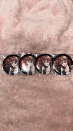 ツイステ エース・トラッポラ 缶バッジ カプ缶