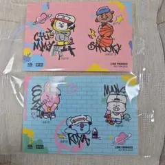 BT21 くら寿司 オリジナルメニュー特典ステッカー 2種セット 未開封