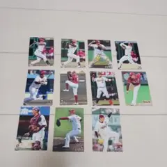 (美品数枚キズあり)プロ野球チップスカード楽天イーグルス11枚