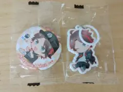三枝明那 くら寿司 にじさんじコラボ 缶バッジ チャーム セット
