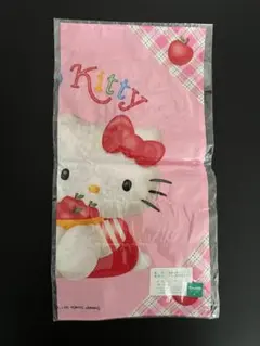 【未使用】1999年 ハローキティ ハンカチ レトロ サンリオ 当時物のサムネイル