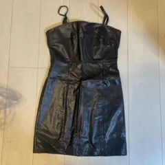 エゴイスト　フェイクレザーワンピース　サイズ1