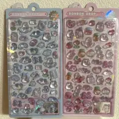 -クーリア ボンボンドロップシール オリジナル ももいろ みずいろ 2種セット-
