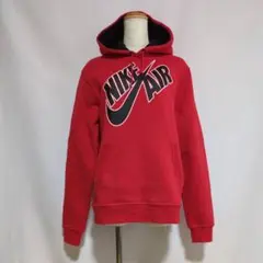 NIKE ビッグロゴ パーカー レッド 裏起毛 スウェット フーディ
