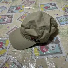 FILA ベージュキャップ 57cm-59cm