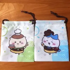 ココス　巾着　くりまんじゅう　ハチワレ