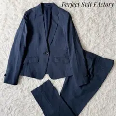 Perfect Suit FActoryセットアップスーツグレンチェックネイビー