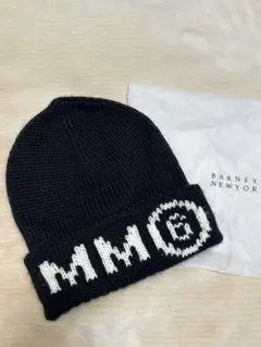 Maison Martin Margiela ニット帽/ビーニー ネイビー - メルカリ