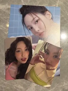 TWICE　fwee ナヨン　トレカ　ポストカード　3枚セット　特典　公式品