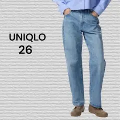 《UNIQLO》JWANDERSON ストレートジーンズ 63 BLUE 26