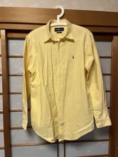 Ralph Lauren イエロー ボタンダウンシャツ