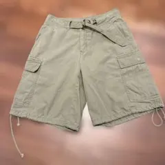 ラルフローレンカーゴショートパンツ ベージュ ベルト付きのサムネイル