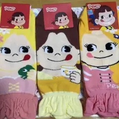 ペコちゃん靴下 ソックス 韓国限定